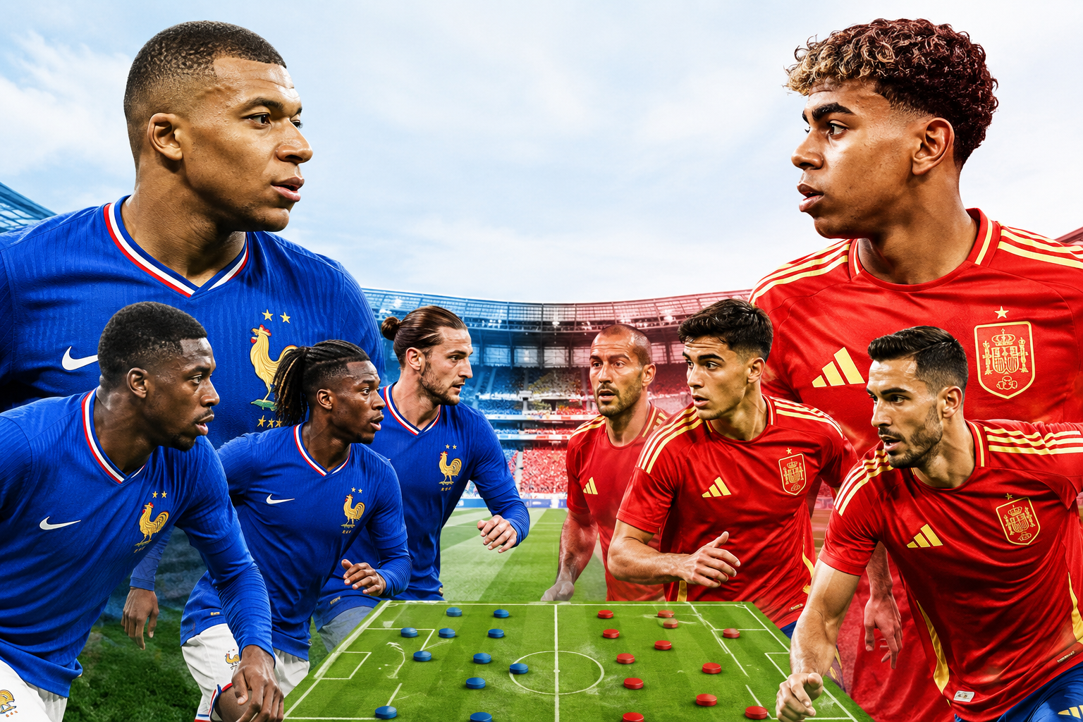 France – Espagne : qui prendra le contrôle ?