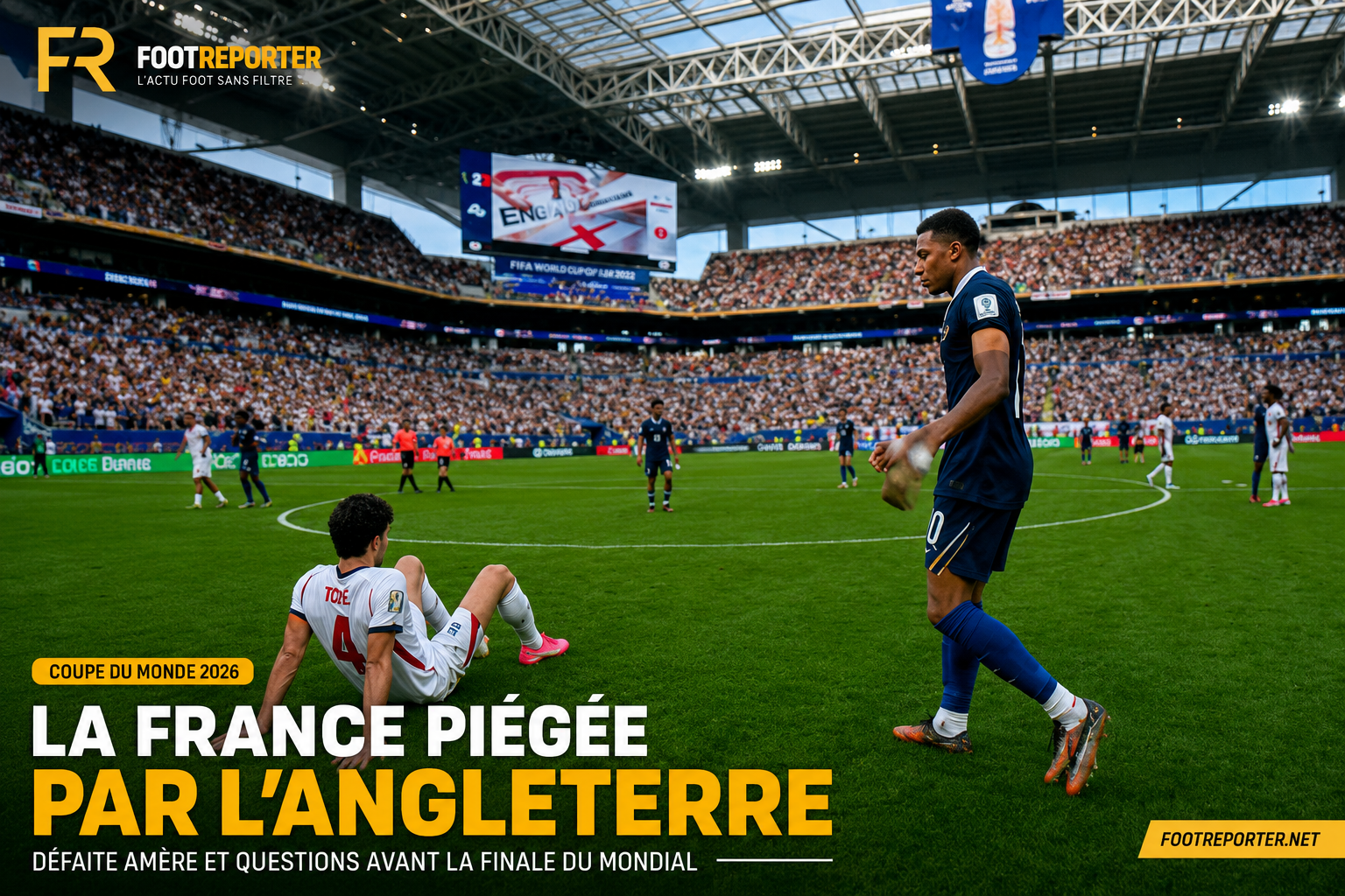 France - Angleterre (4-6) : le sursaut des Bleus n'a pas suffi, l'ère Deschamps s'achève sur un match complètement fou