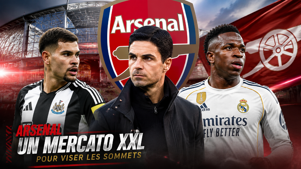 Arsenal prépare un mercato XXL pour franchir un cap
