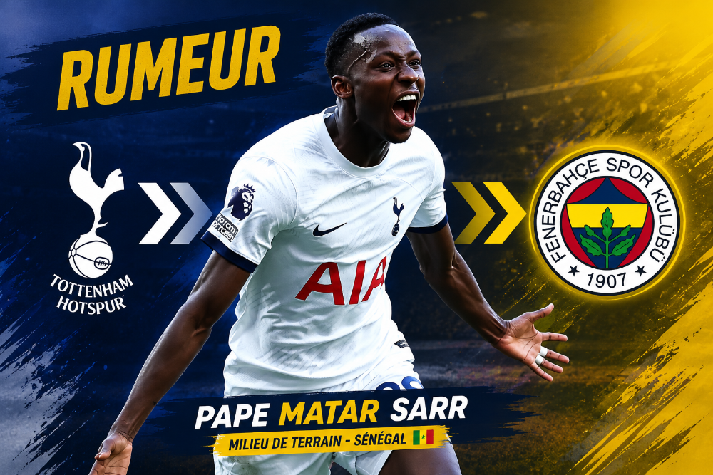 Mercato : Fenerbahçe s'intéresserait à Pape Matar Sarr
