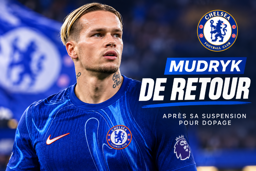 Mudryk autorisé à reprendre avec Chelsea après sa suspension pour dopage
