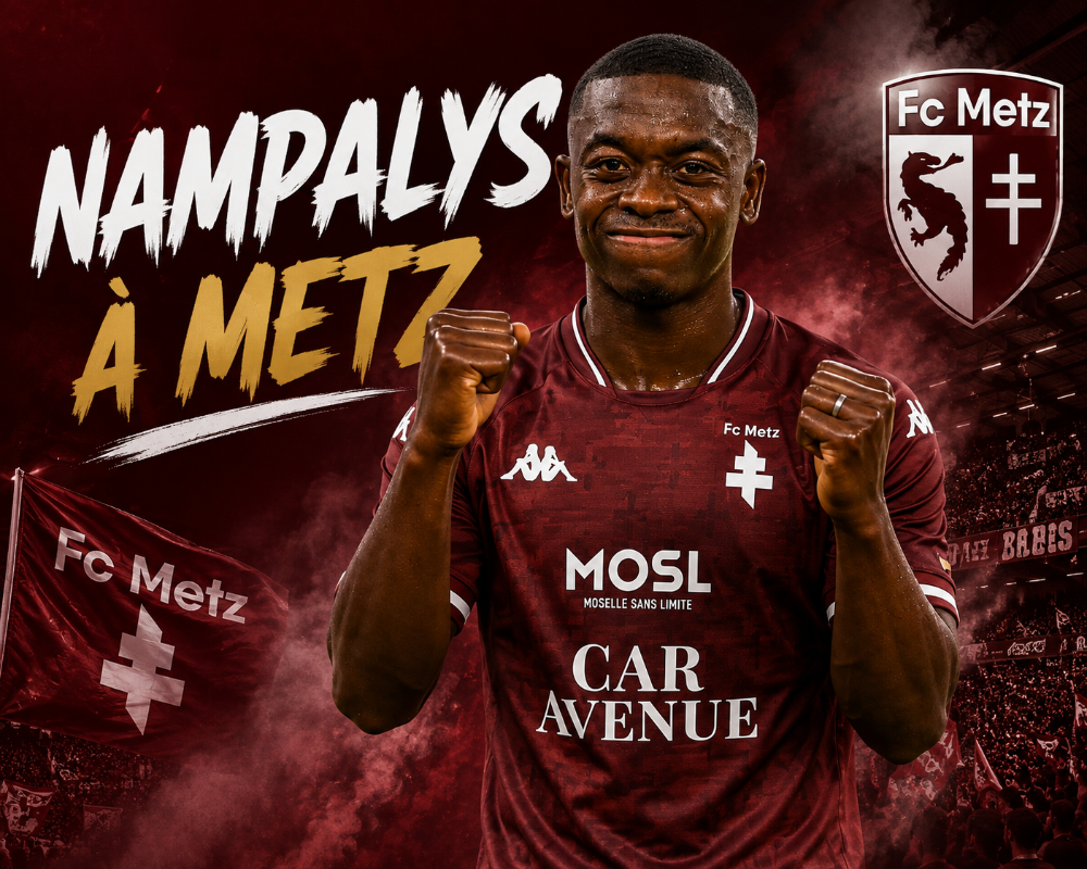 Nampalys Mendy signe au FC Metz et retrouve la Ligue 2