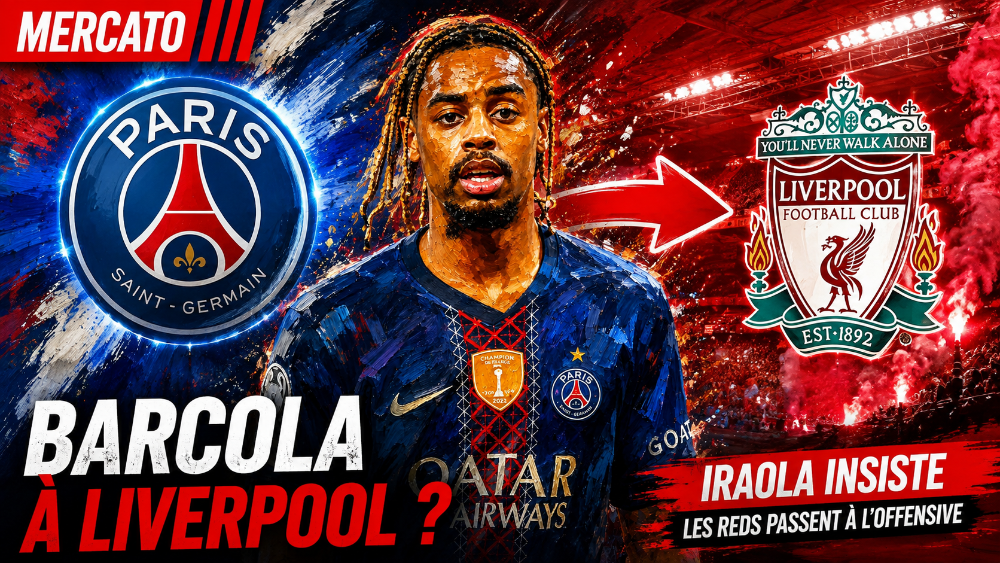 🔴 Liverpool prépare un nouveau gros coup : Bradley Barcola toujours dans le viseur