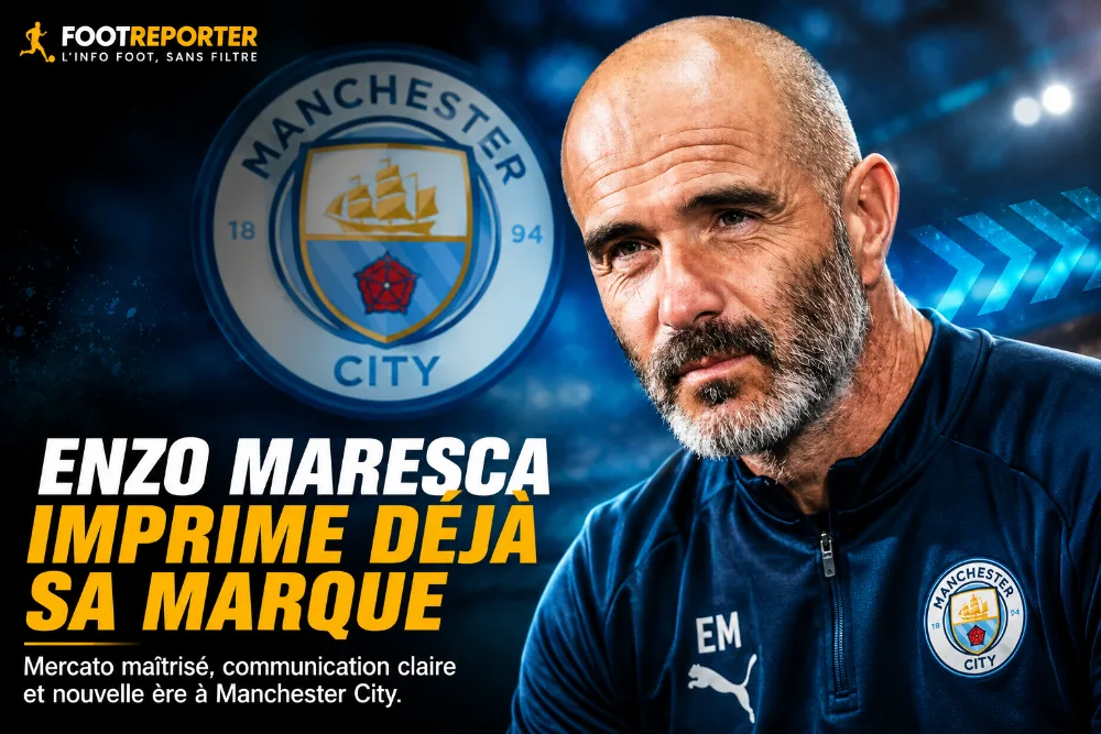 Manchester City : Enzo Maresca imprime déjà sa méthode