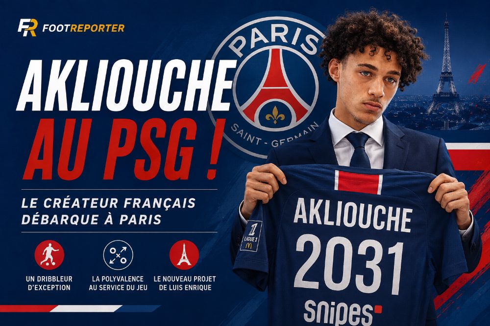 Le PSG frappe fort avec Maghnes Akliouche : le chaînon manquant de Luis Enrique ?