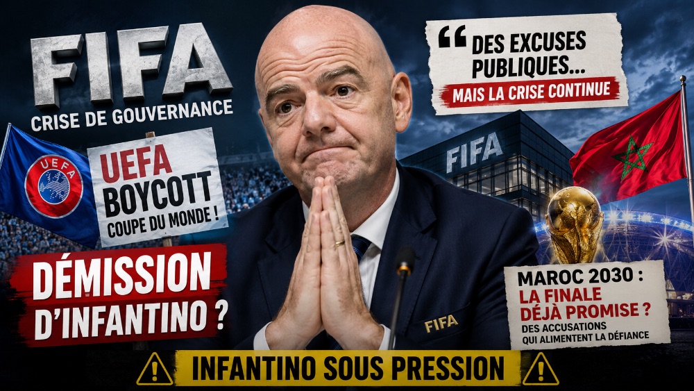 Gianni Infantino présente ses excuses mais la crise à la FIFA reste entière