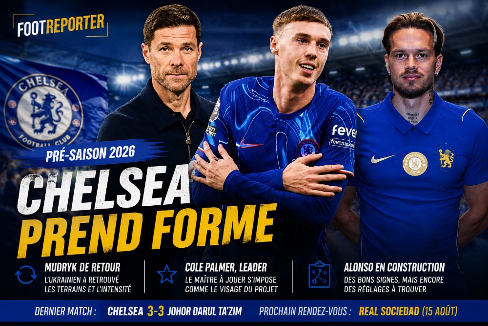 Chelsea : Mudryk de retour, Palmer indispensable, mais Alonso a encore du travail
