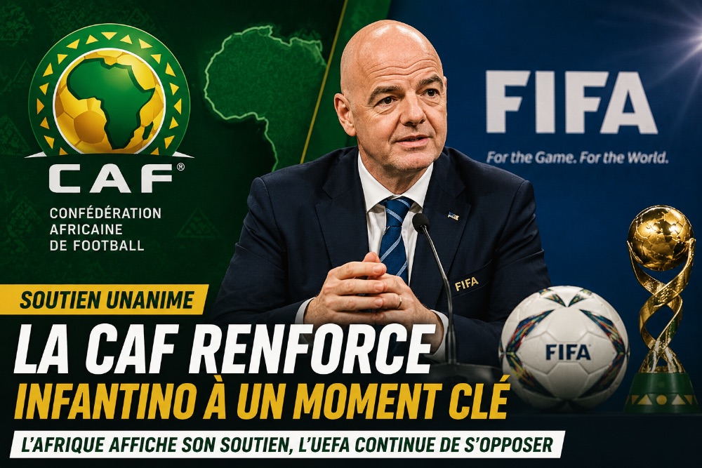 CAF : le soutien à Infantino tombe au pire moment pour l'UEFA
