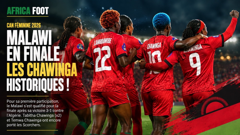 Malawi : les sœurs Chawinga propulsent les Scorchers en finale de la CAN féminine