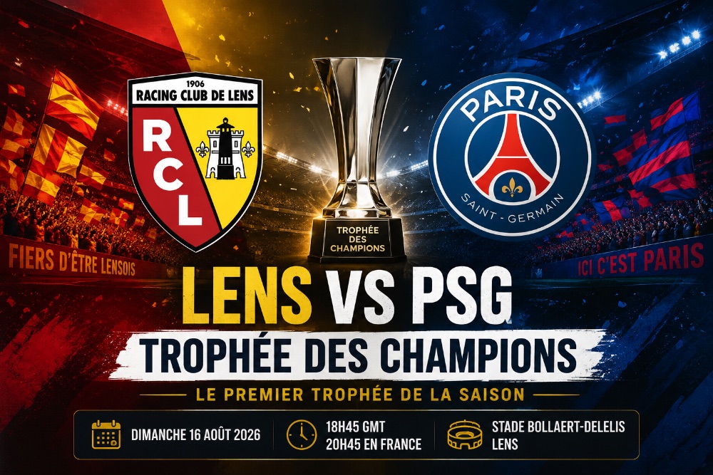 Lens-PSG : le Trophée des Champions lance la saison française