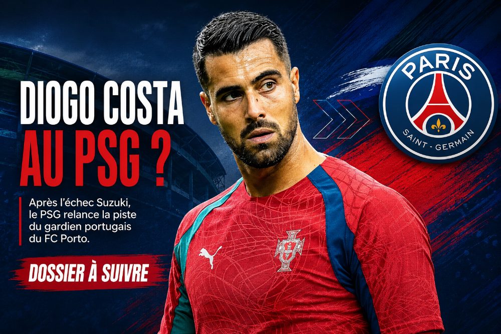 Diogo Costa au PSG : l'échec Suzuki relance la piste