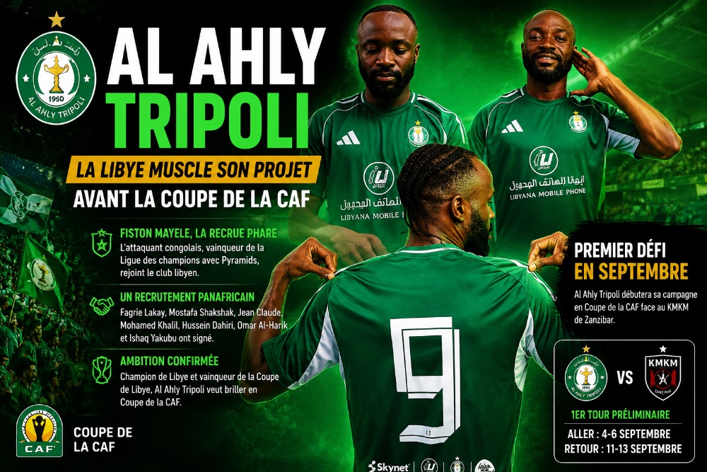 Al Ahly Tripoli muscle son effectif avant la Coupe de la CAF