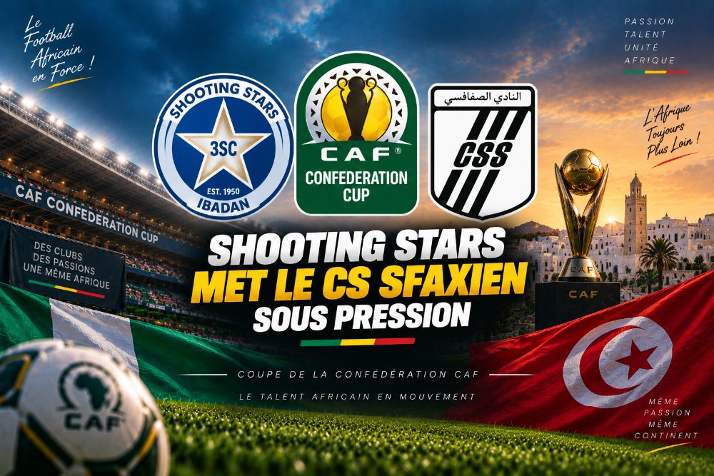 Coupe de la Confédération : Shooting Stars surprend le CS Sfaxien à l'aller
