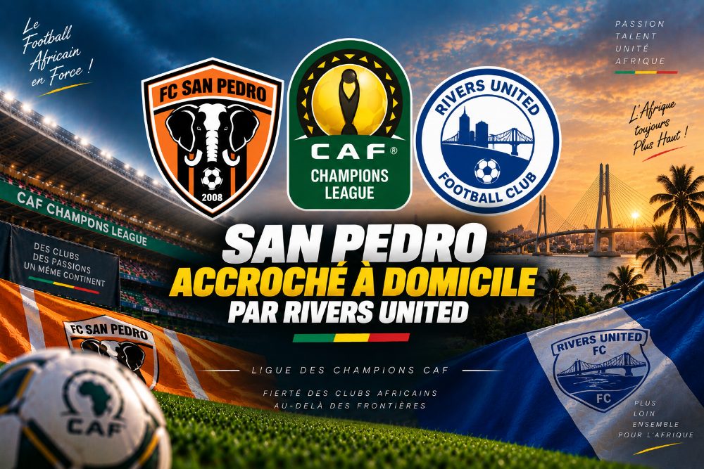 San Pedro accroché à domicile par Rivers United