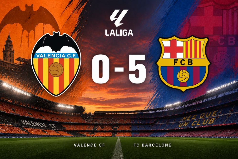 Barça cruise past Valencia and confirm their perfect start