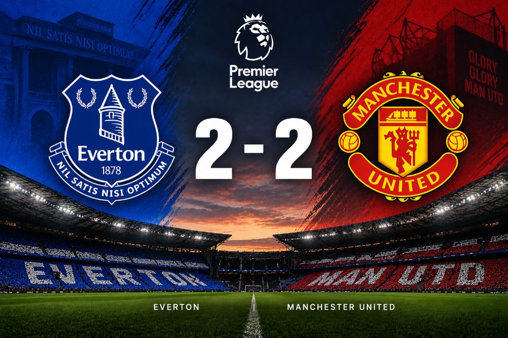 Manchester United let victory slip through their fingers against Everton once again