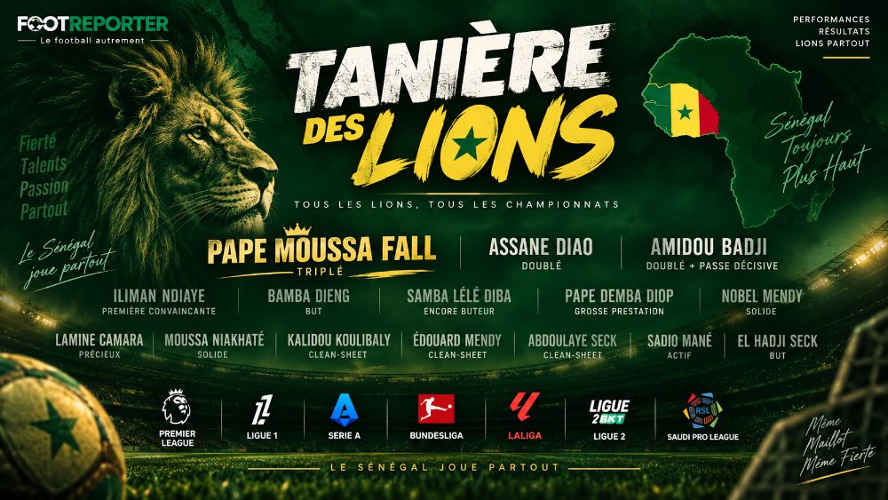 Lions' Den: Pape Moussa Fall on fire, Diao and Badji shine, the Lions deliver