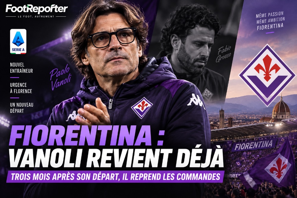 Fiorentina : trois mois après son départ, Vanoli revient déjà aux commandes