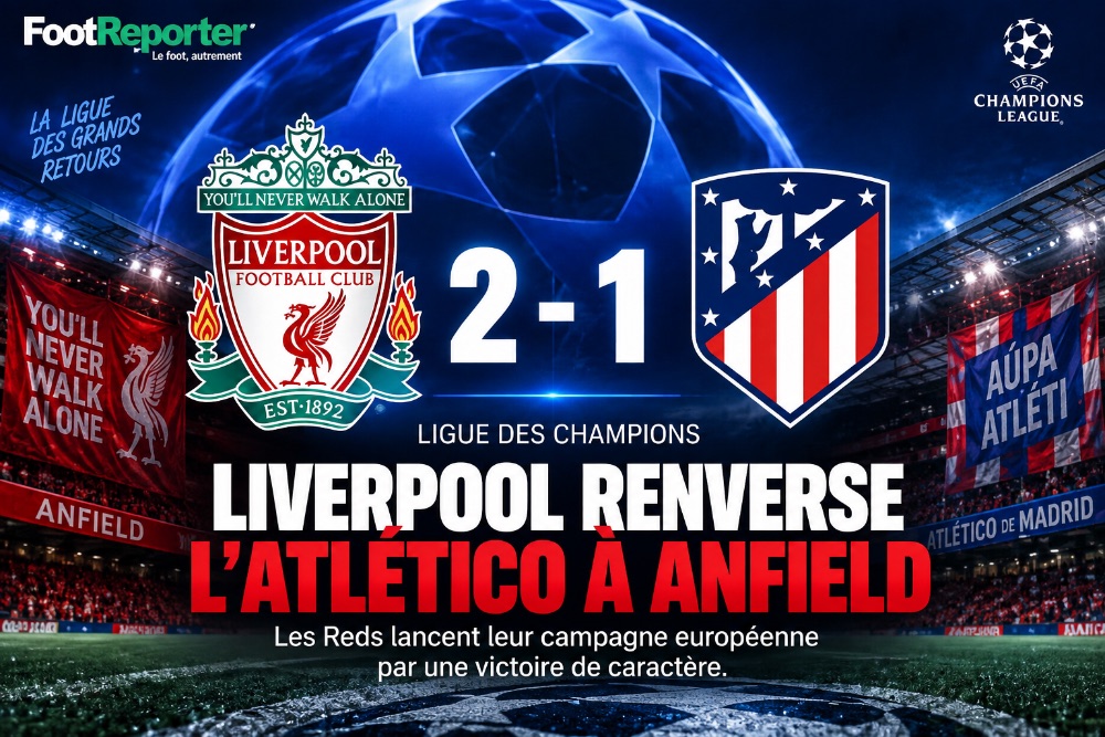 Ligue des champions : Liverpool renverse l'Atlético à Anfield