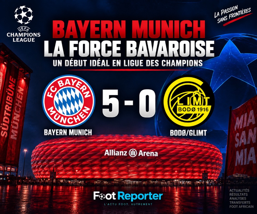 Bayern Munich 5-0 Bodø/Glimt: the demonstration after the break