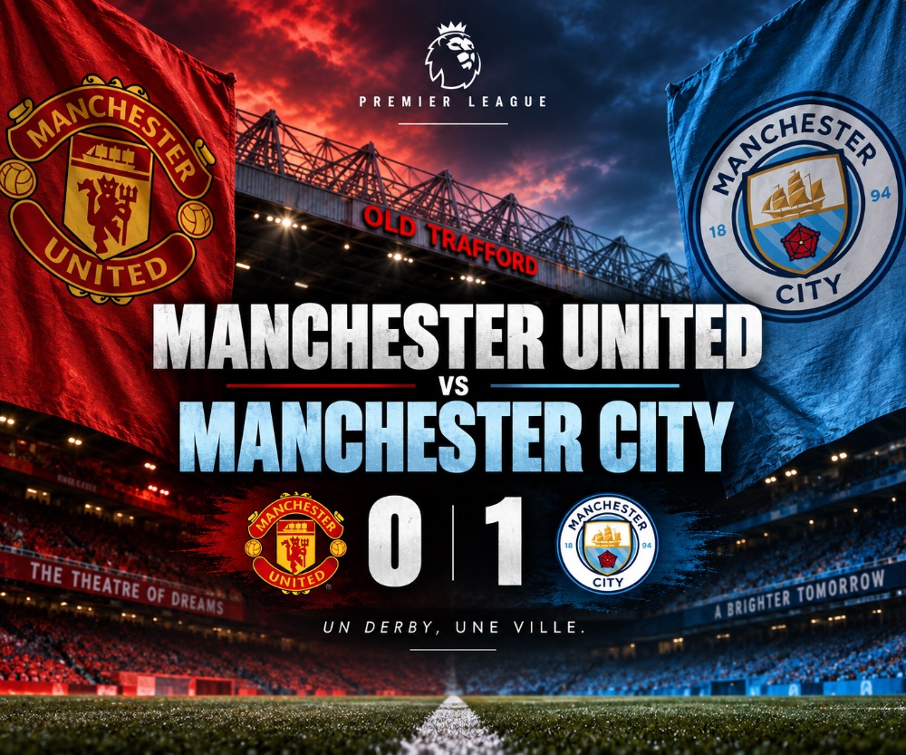 Manchester Derby: City win with ten men, United let a huge chance slip