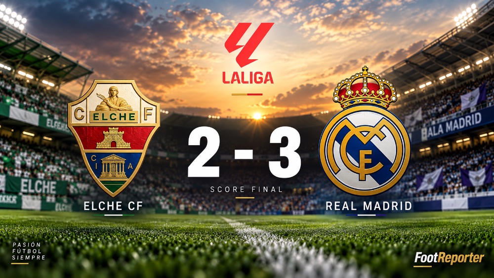Diomandé décisif, Mbappé encore buteur : le Real Madrid arrache Elche au bout du suspense