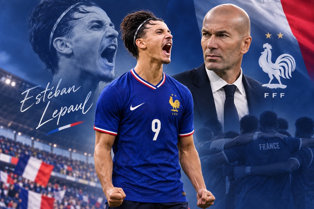 « C'est de la folie » : l'émotion d'Estéban Lepaul après sa première sélection avec les Bleus
