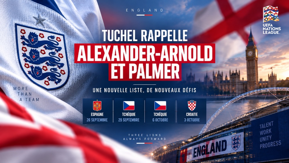 Tuchel rappelle Alexander-Arnold et Palmer, mais prévient les deux Anglais