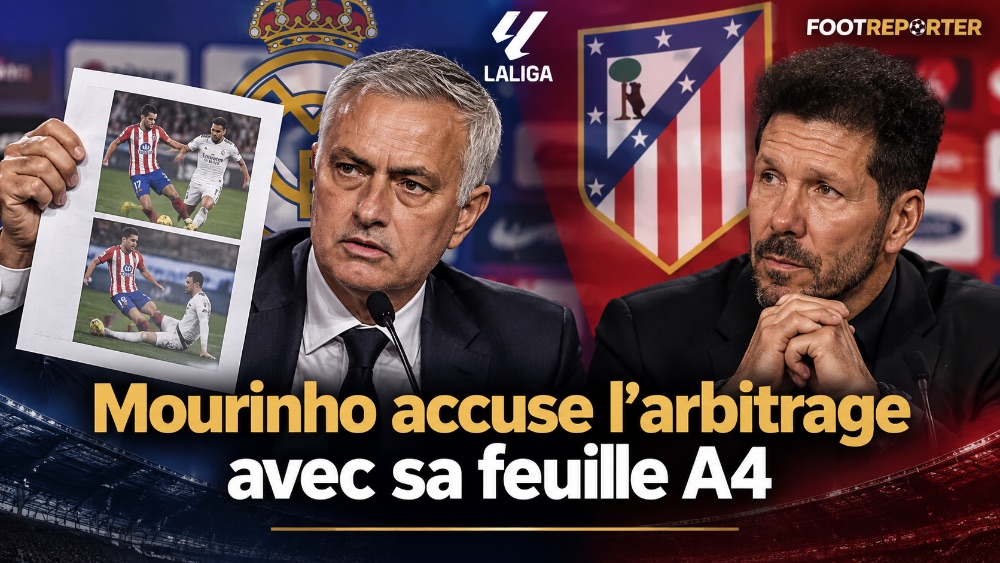 Atlético 2-1 Real Madrid: 'The poor referee...' Mourinho pulls out the heavy artillery