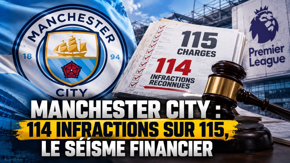 Manchester City : 114 infractions sur 115, le séisme financier