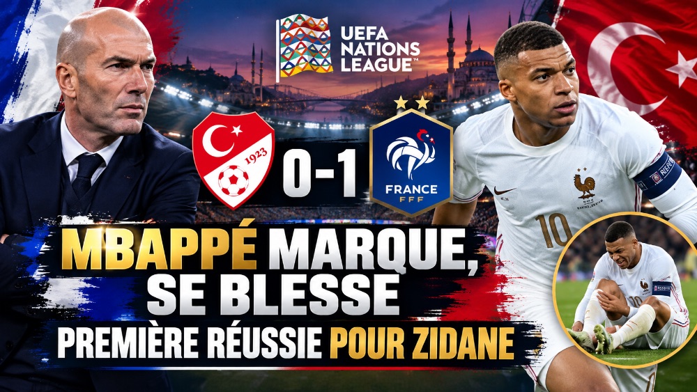 Mbappé marque, se blesse : première réussie pour Zidane