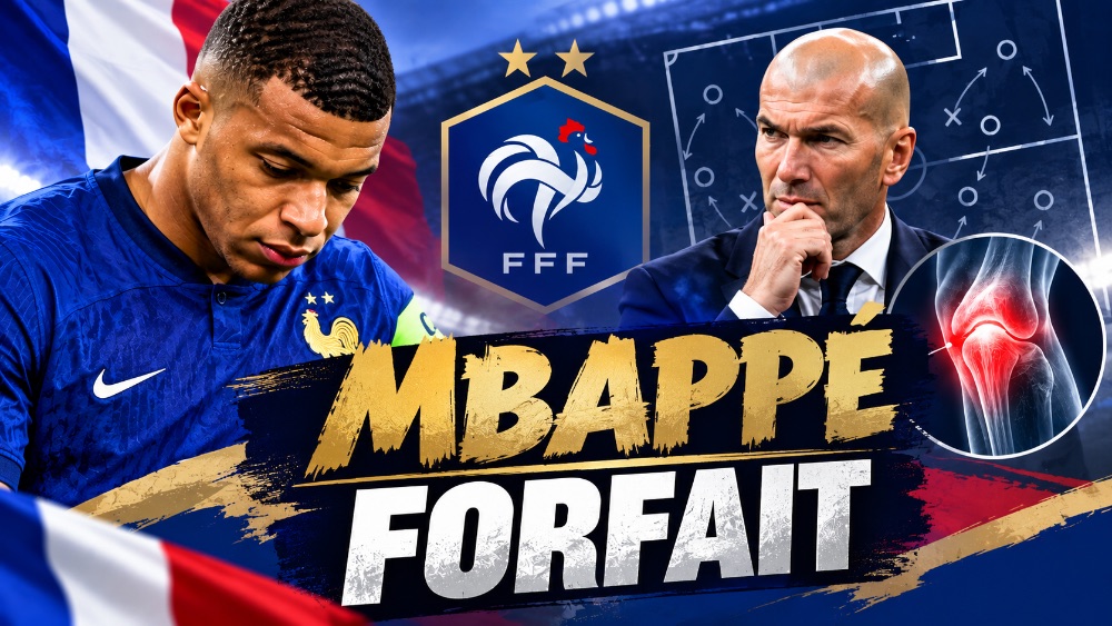 Mbappé forfait : Zidane perd déjà son capitaine