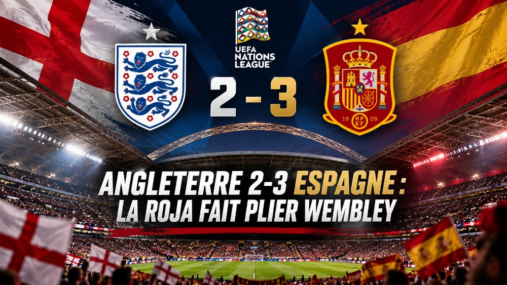 Angleterre 2-3 Espagne : la Roja fait plier Wembley