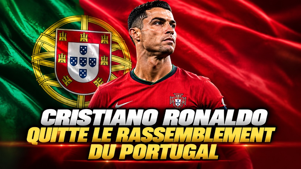 Cristiano Ronaldo quitte le rassemblement du Portugal