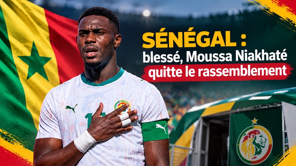 Sénégal : blessé, Moussa Niakhaté quitte le rassemblement