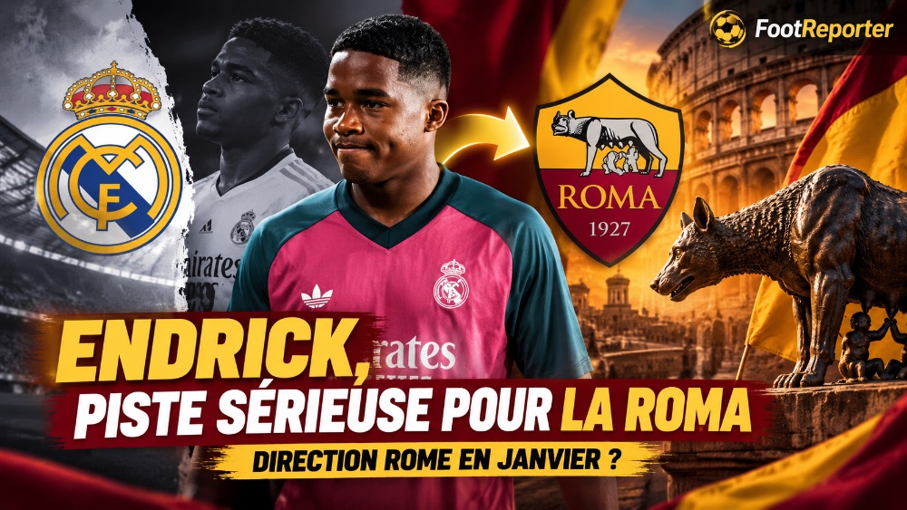 Endrick, piste sérieuse pour renforcer la Roma en janvier