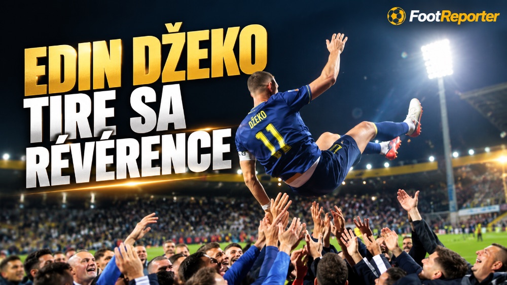 Edin Džeko tire sa révérence en sélection avec la Bosnie