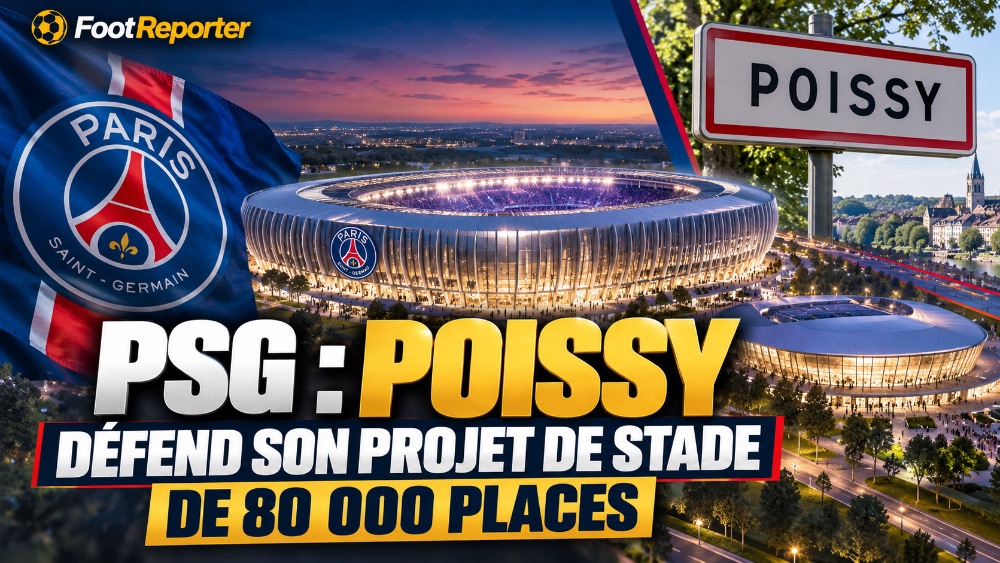 PSG : Poissy défend son projet de stade de 80 000 places