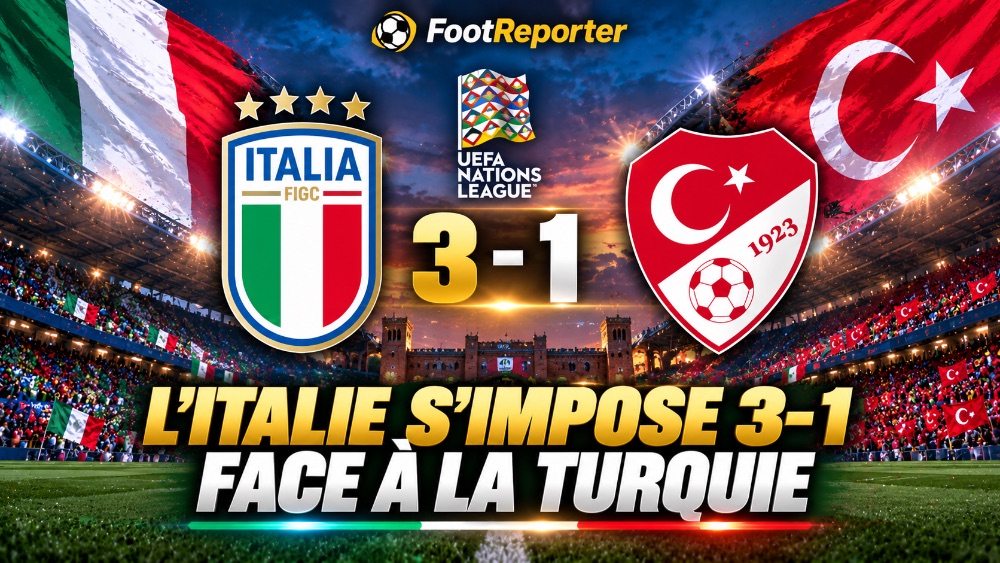 Italie 3-1 Turquie : Mancini gagne grâce à ses remplaçants