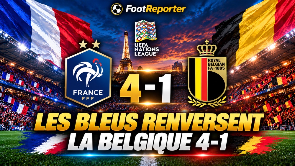 France 4-1 Belgique : Zidane renverse le match par le banc