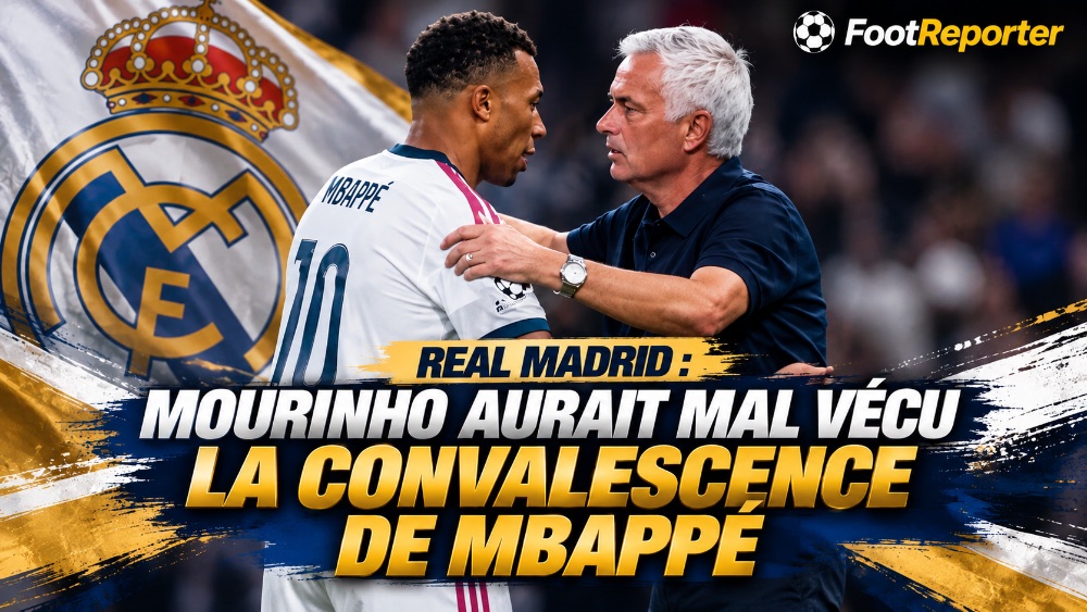 Real Madrid : Mourinho aurait mal vécu la convalescence de Mbappé