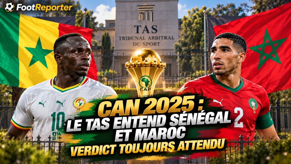CAN 2025 : le TAS examine le litige Sénégal-Maroc sans trancher