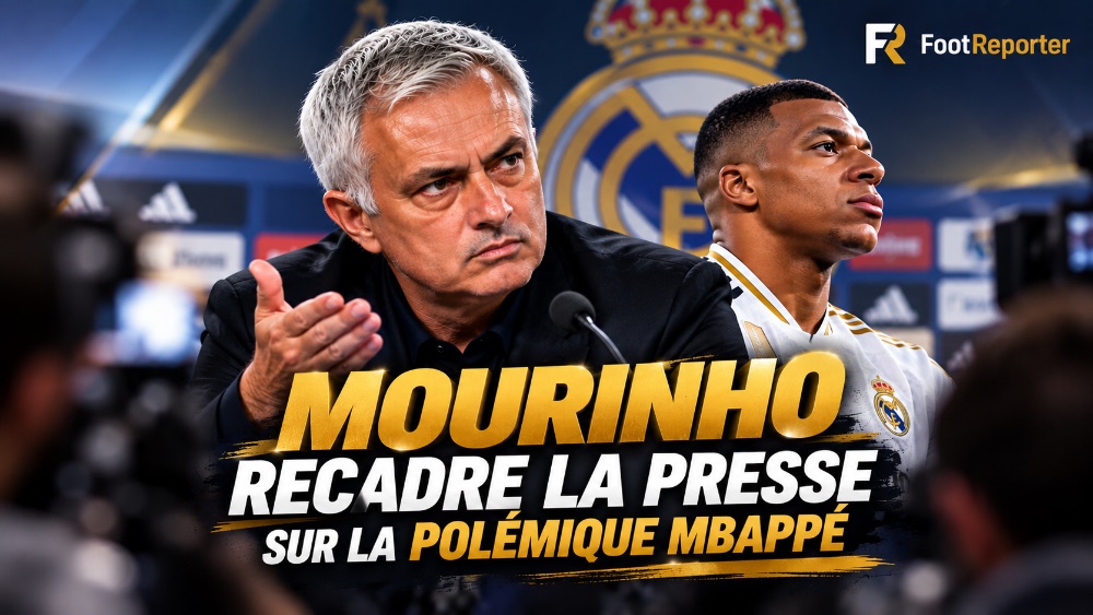 Mourinho recadre la presse sur la polémique Mbappé