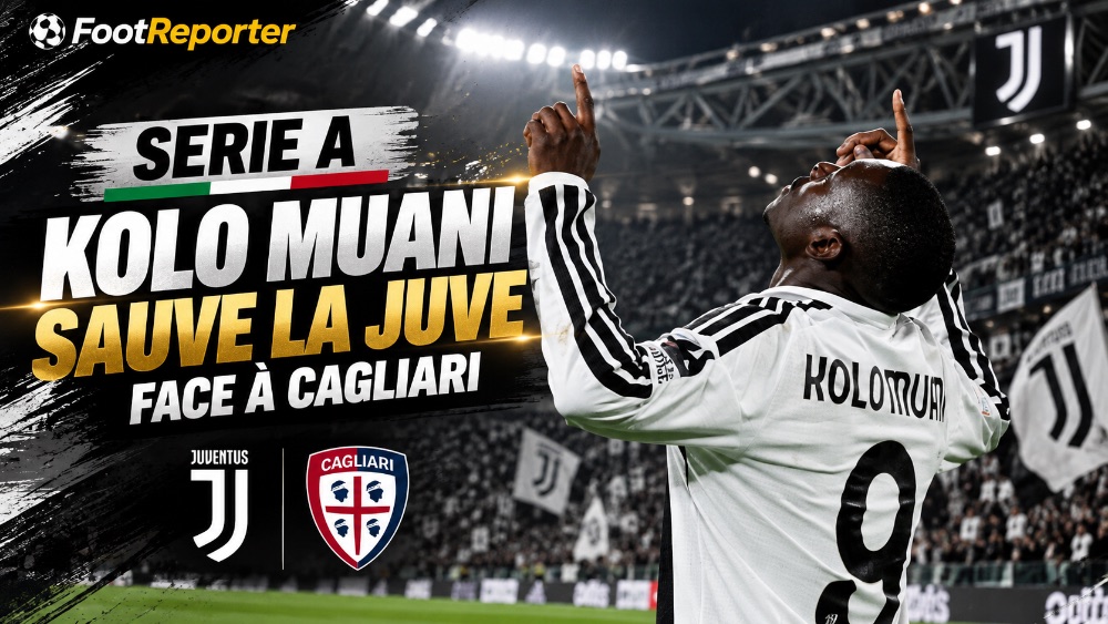 Serie A : Randal Kolo Muani sauve la Juve contre Cagliari