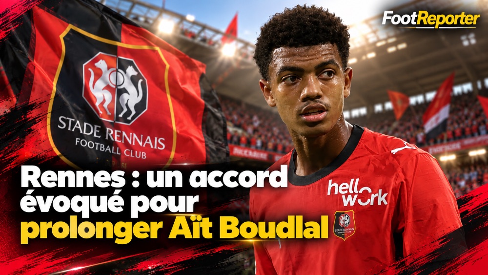Rennes : un accord évoqué pour prolonger Aït Boudlal