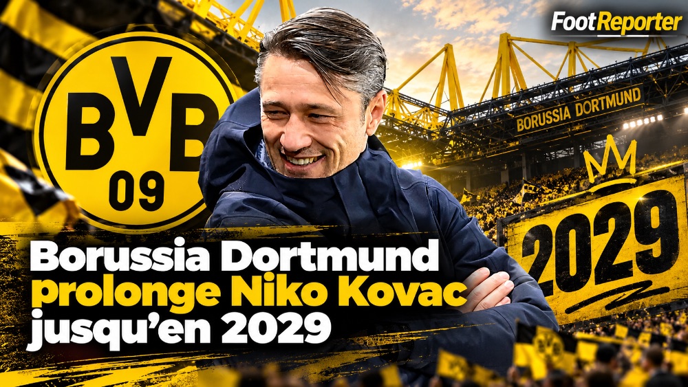 Borussia Dortmund prolonge Niko Kovac jusqu’en 2029