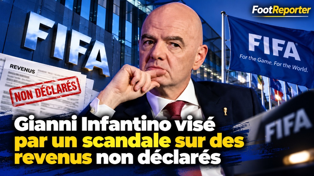 Gianni Infantino visé par un scandale sur des revenus non déclarés