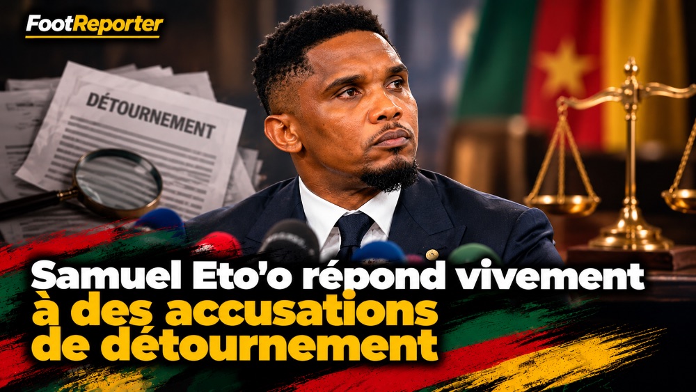 Samuel Eto'o répond vivement à des accusations de détournement