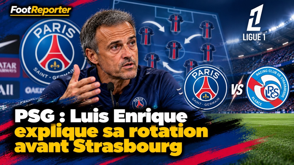 PSG : Luis Enrique explique sa rotation avant Strasbourg