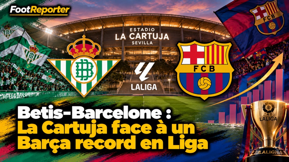 Betis-Barcelone : La Cartuja face à un Barça record en Liga